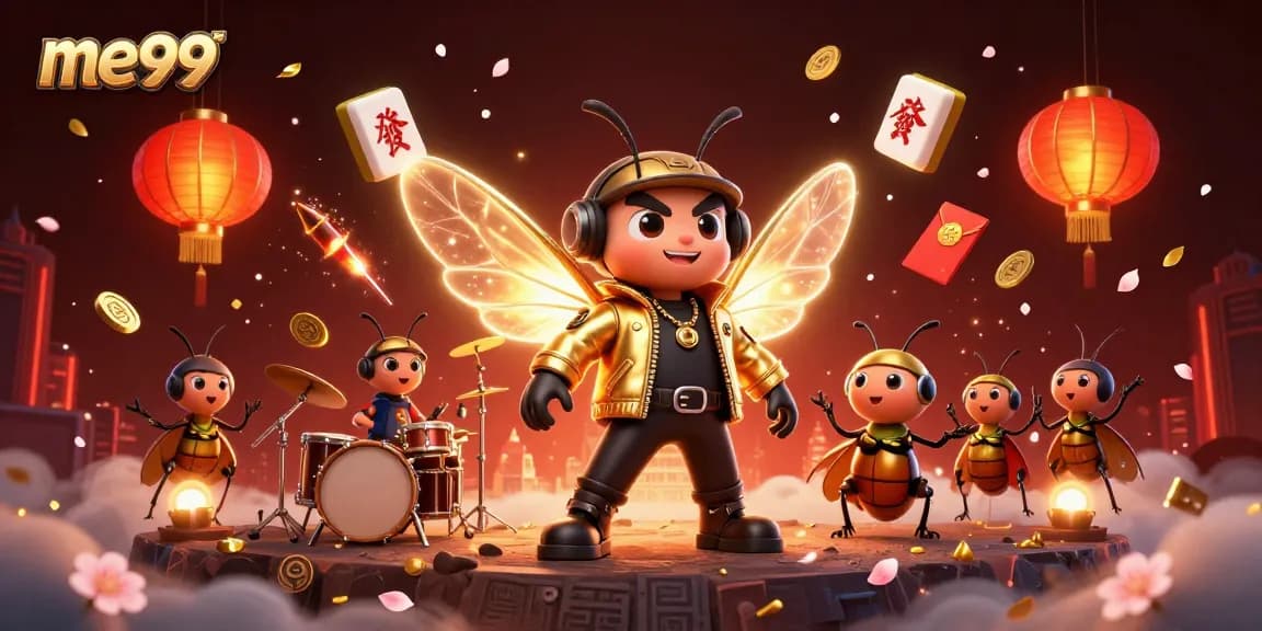Experience thrilling gameplay at me99 with colorful characters and vivid casino elements.