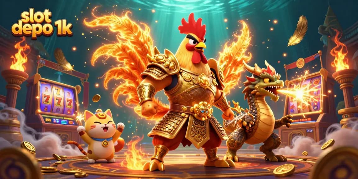 Engage in thrilling play at slot depo 1k with exciting gaming elements and dynamic action.