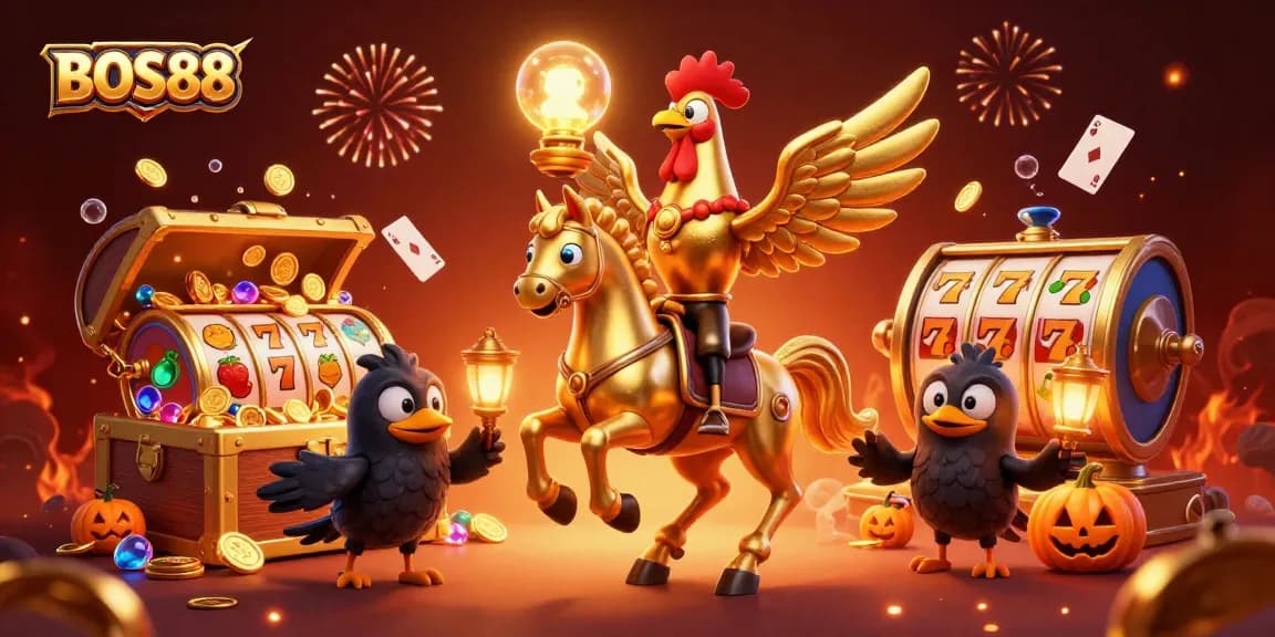 BOS88 menghadirkan slot online seru dengan perayaan visual berwarna-warni di kasino digital.