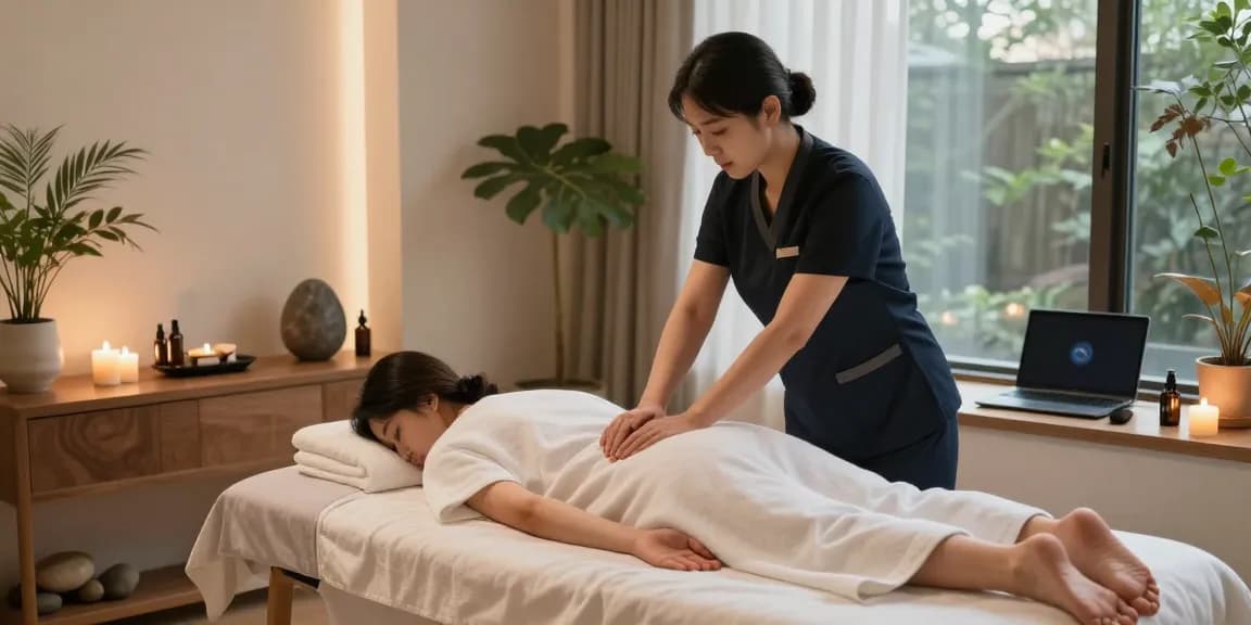 Experience luxurious 강남출장마사지 in a serene upscale environment.
