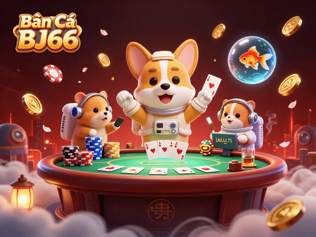 Bắn Cá BJ66 mang đến trải nghiệm bắn cá hấp dẫn với đồ họa sống động và đa dạng sinh vật biển.