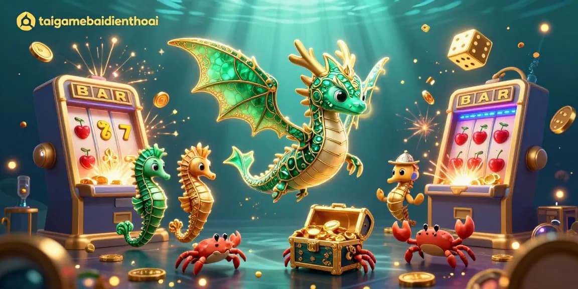 Experience exhilarating gameplay at taigamebaidienthoai with animated sea creatures and swarming jackpots.