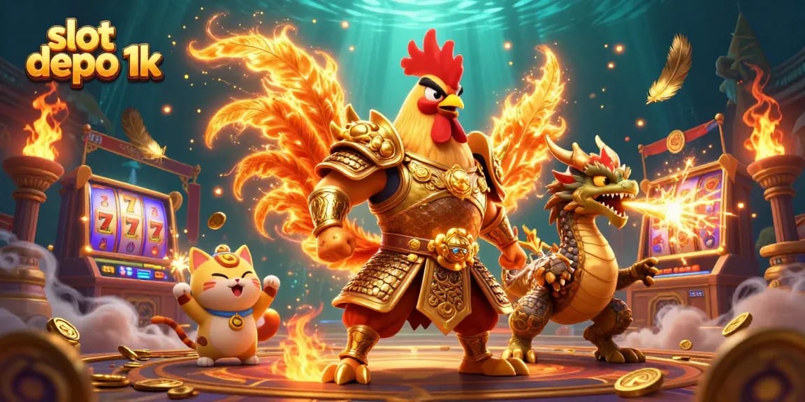 Engage in thrilling play at slot depo 1k with exciting gaming elements and dynamic action.