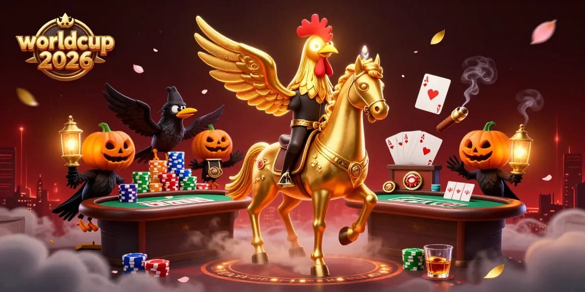 Experience the excitement of worldcup 2026 in this vibrant, action-packed casino scene featuring dynamic gambling elements.