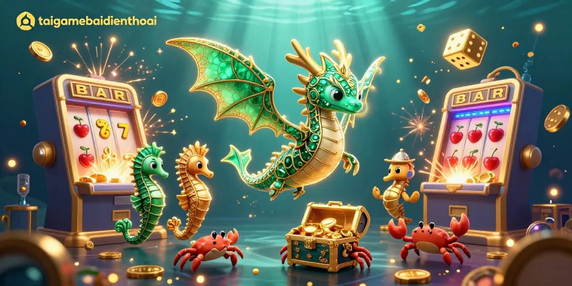 Experience exhilarating gameplay at taigamebaidienthoai with animated sea creatures and swarming jackpots.