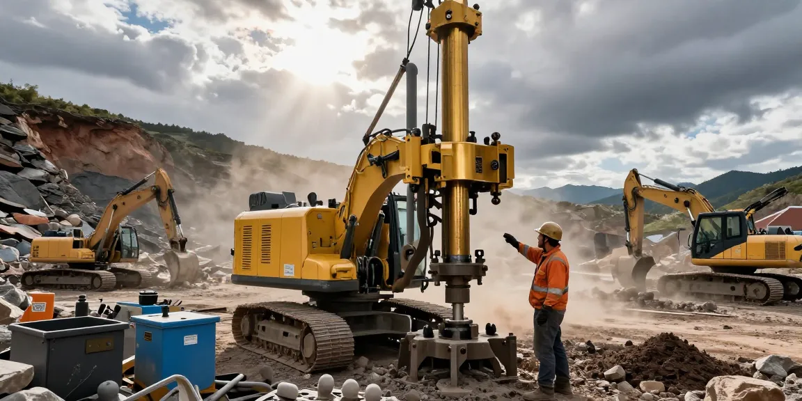 NAGA2000 gold mining equipment in action at rugged mining site, emphasizing reliability and performance.
