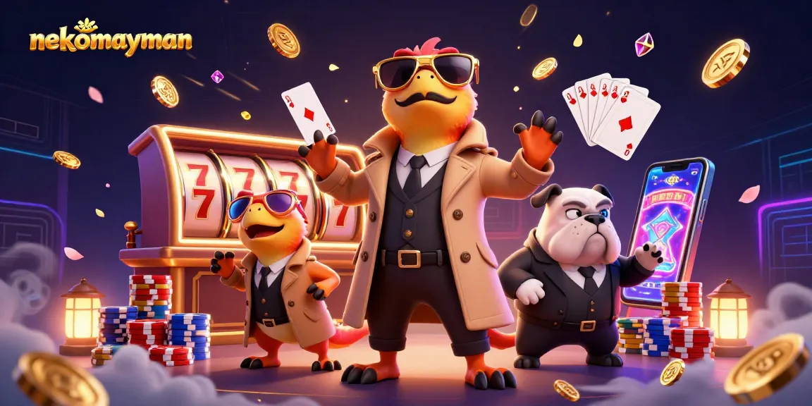 Enhance your winning chances with nekomayman slot reels capturing golden coins and exciting gameplay.