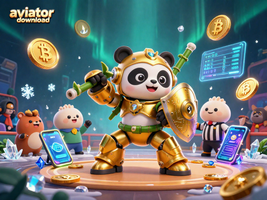 Win big with aviator download in this vibrant virtual casino scene featuring unique 3D characters.