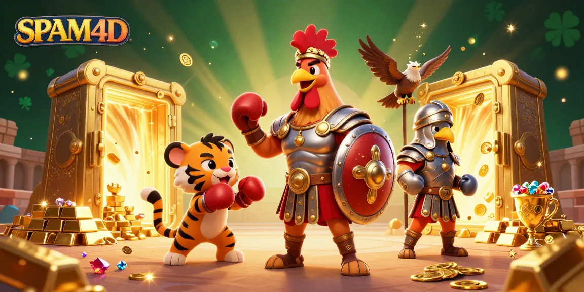 SPAM4D membawa Anda ke arena keberuntungan dengan beragam harta yang bersinar dan karakter epik!