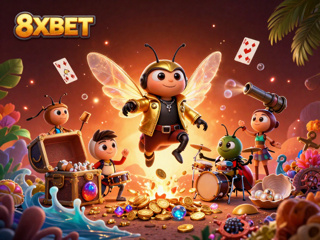 Engage with 8XBET and explore the colorful casino world enhanced by exquisite gaming elements.