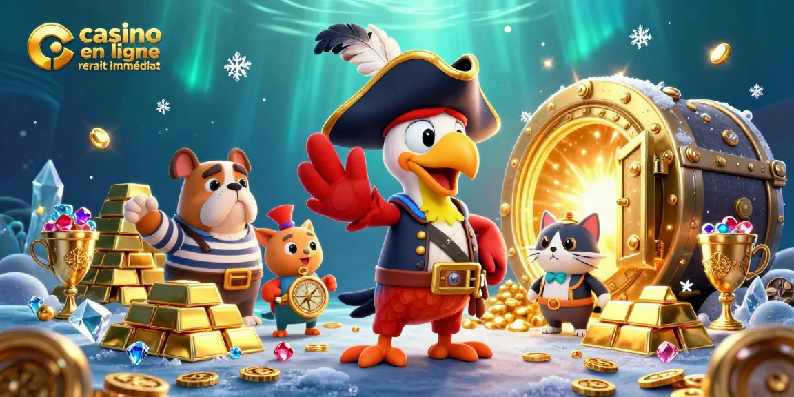 Découvrez des gains rapides dans le monde du casino en ligne retrait immédiat avec des pirates et trésors.
