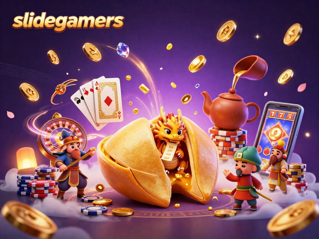Play at slidegamers and enjoy thrilling winnings with magical gaming scenes and dynamic characters.