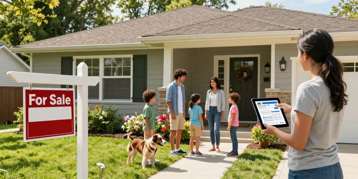 Woningunie: Família discutindo sobre nova casa em ambiente acolhedor.