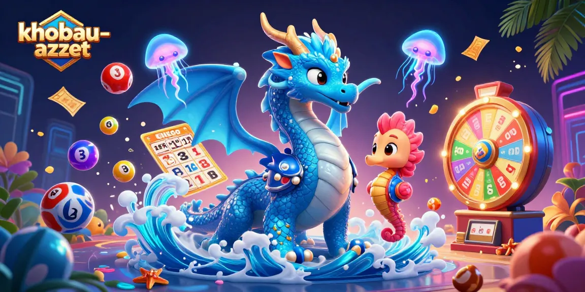 Engage with khobau-aztec's vibrant game world featuring a water dragon, seahorse knight, and dynamic casino elements.