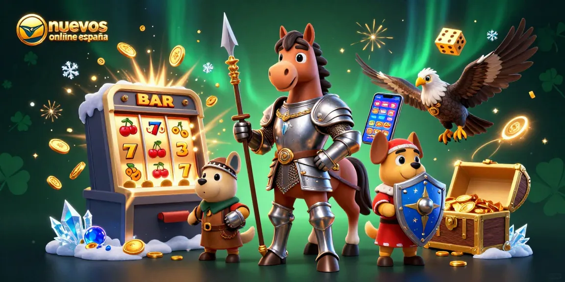 Ilumina tu experiencia en nuevos casinos online en España con una emocionante ilustración de juego.