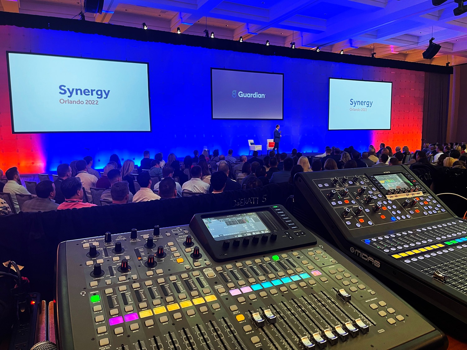 DC Corporate AV Services with LED Walls, Lighting, and Sound Systems