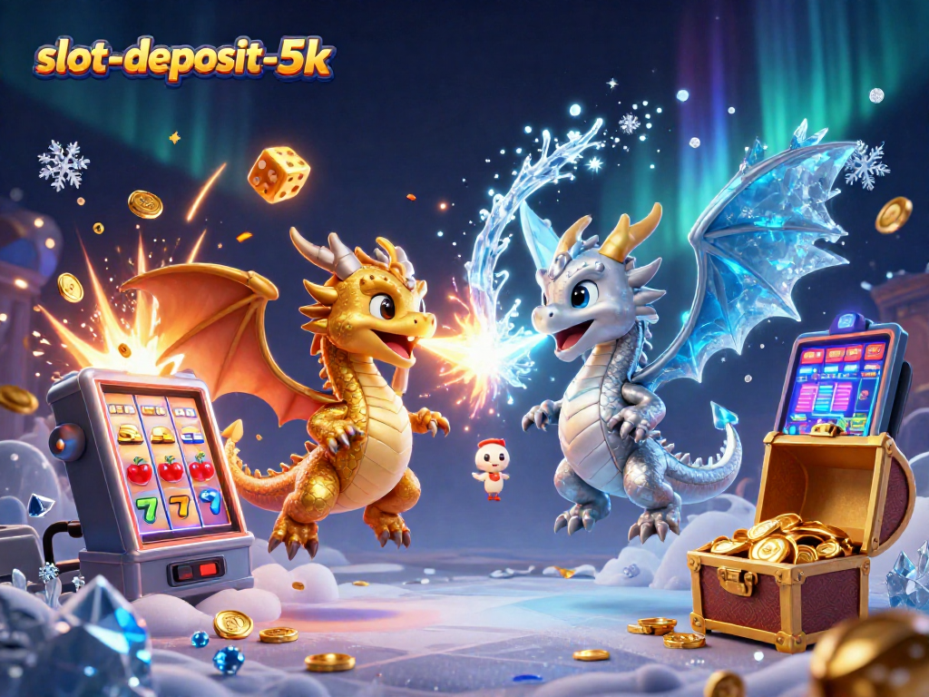 Experience the exhilarating slot-deposit-5k adventure with dragons, jackpots, and vibrant casino action!