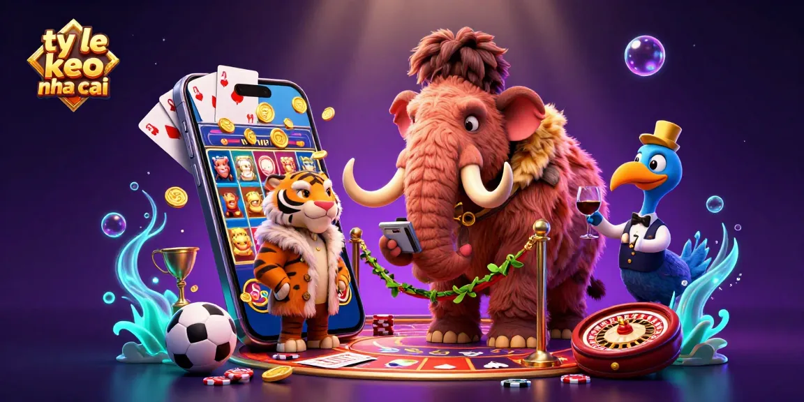 Engage with ty le keo nha cai in this vibrant casino scene filled with action and excitement.