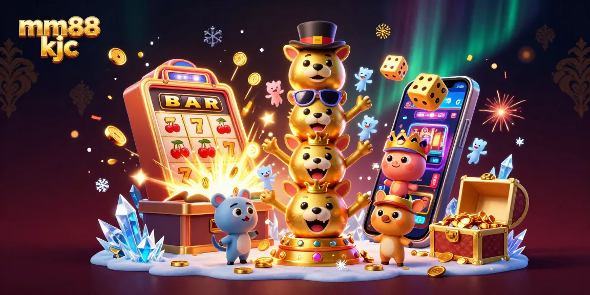 Engage in thrilling games at mm88 kjc with captivating animated casino elements and vibrant visuals.
