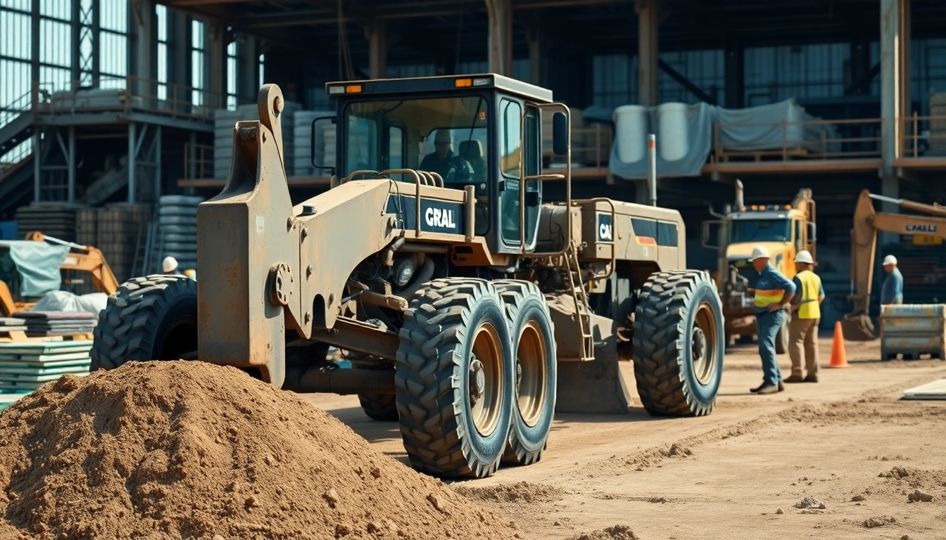 Gradall excavating at a construction site, highlighting its robust features and operability.
