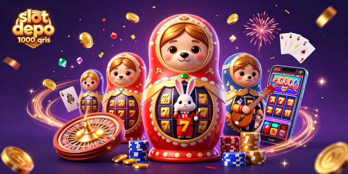 Menangkan jackpot di slot depo 1000 qris dengan permainan slot online menarik dan mudah.