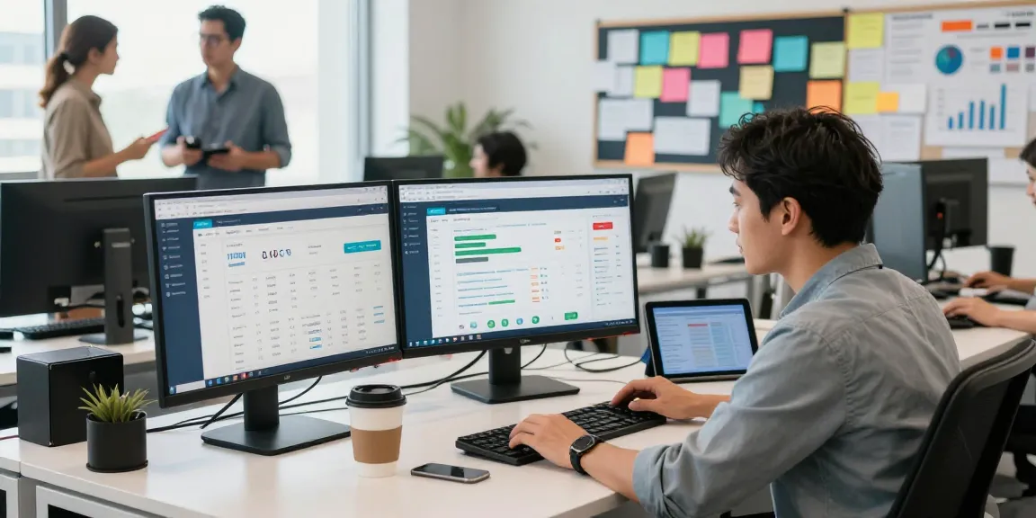 Enhance casino affiliate pbn links with dynamic marketing analytics in a vibrant office.