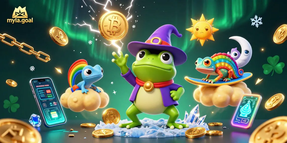 Experience the excitement of myla-goal with golden coins and vibrant characters in a thrilling casino environment.