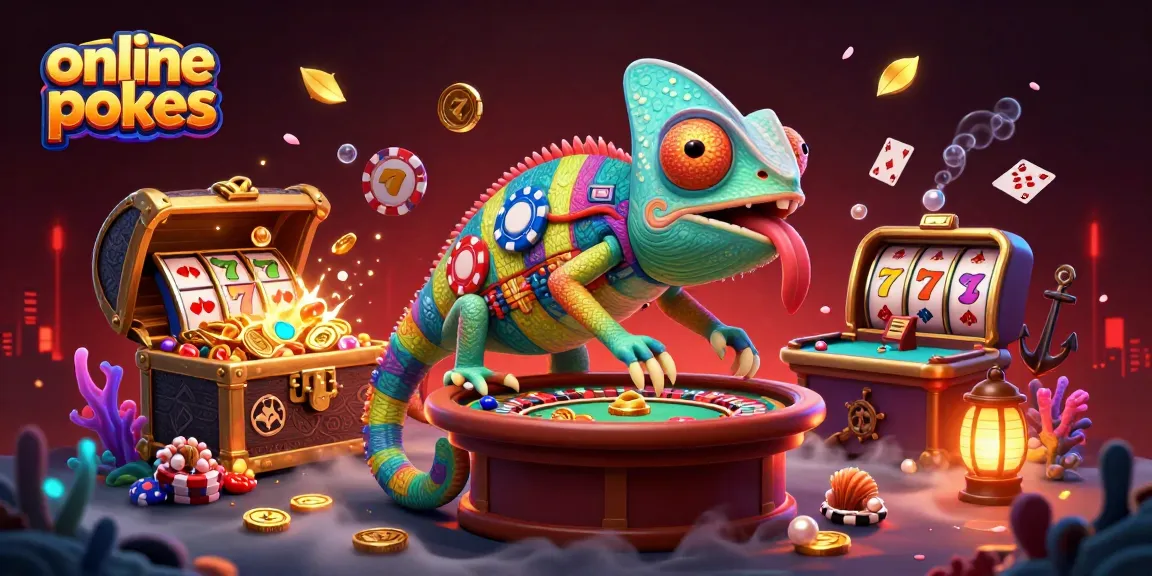 Experience thrilling online pokies with vibrant chameleon casino owner and rich graphics.