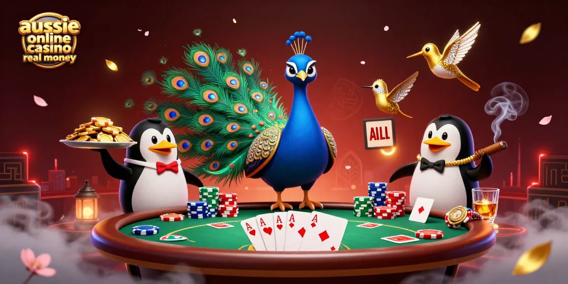 Engage in the vibrant world of aussie online casino real money with stunning characters and dynamic poker elements.