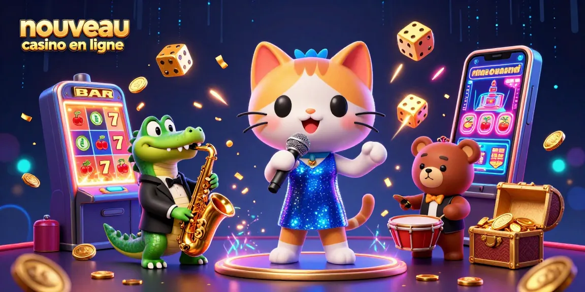 Profitez d'une expérience unique de jeu avec un nouveau casino en ligne et ses animations captivantes.