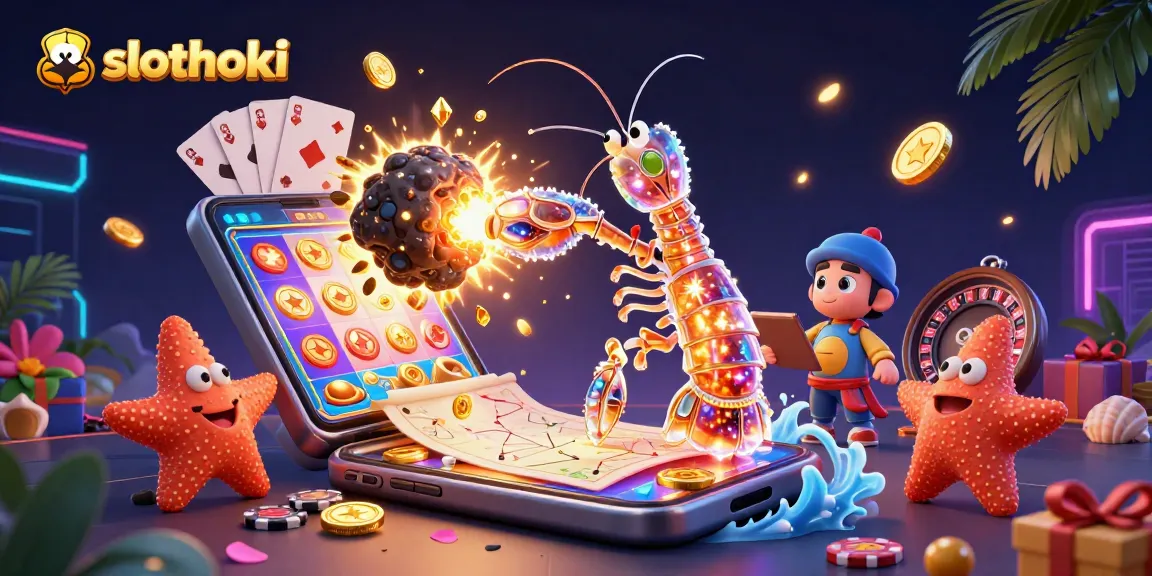 Slothoki memberikan pengalaman bermain slot yang mendebarkan dengan desain 3D menawan.