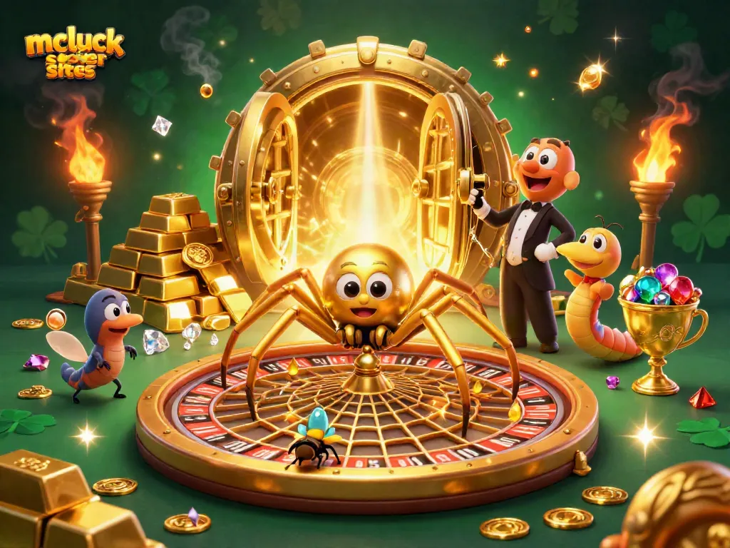 Discover thrilling games at mcluck sister sites featuring colorful characters in a vibrant casino.