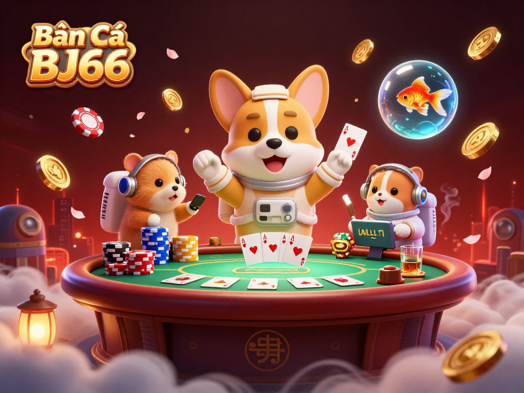 Bắn Cá BJ66 mang đến trải nghiệm bắn cá hấp dẫn với đồ họa sống động và đa dạng sinh vật biển.