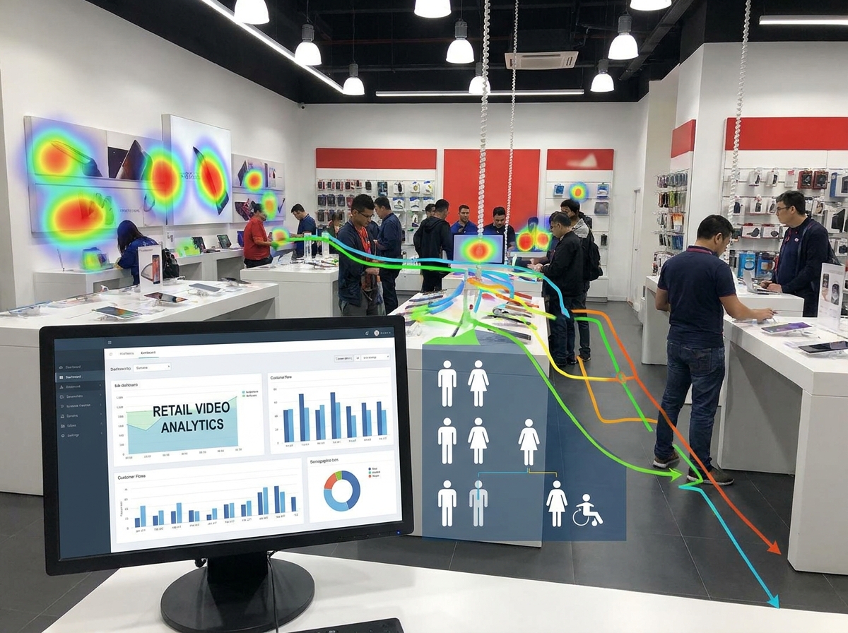 Retail Video Analytics for Real-Time Store Intelligence | Horus AI Vision Analytics