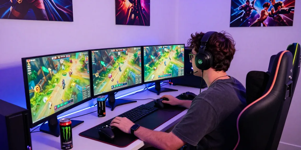 Proses LUXURY777 Login di lingkungan gaming online yang dinamis dengan gamer terfokus dan peralatan canggih.