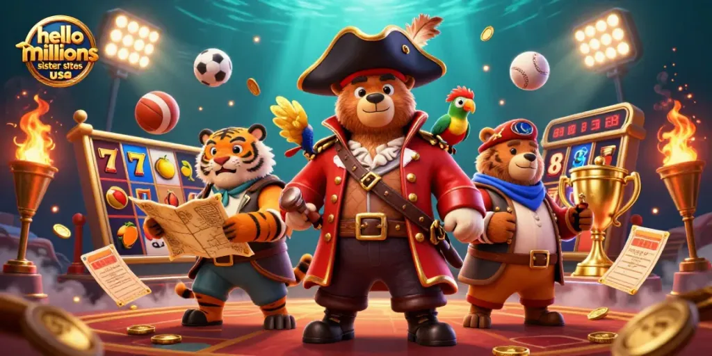 Engage in fun gaming with hello millions sister sites usa and explore vibrant slot games and bonuses.