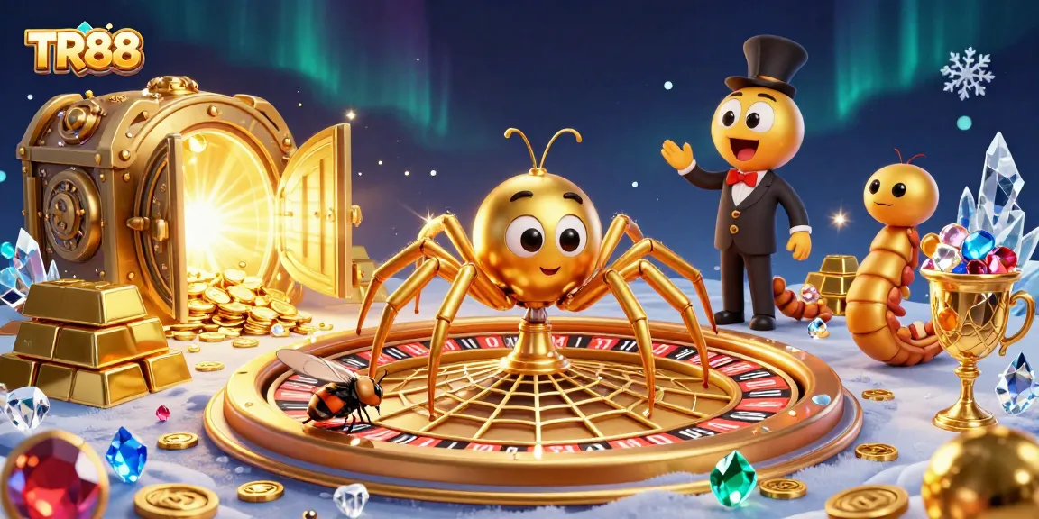 Place bets at TR88's interactive roulette wheel, as characters spin the game of chance to win big.