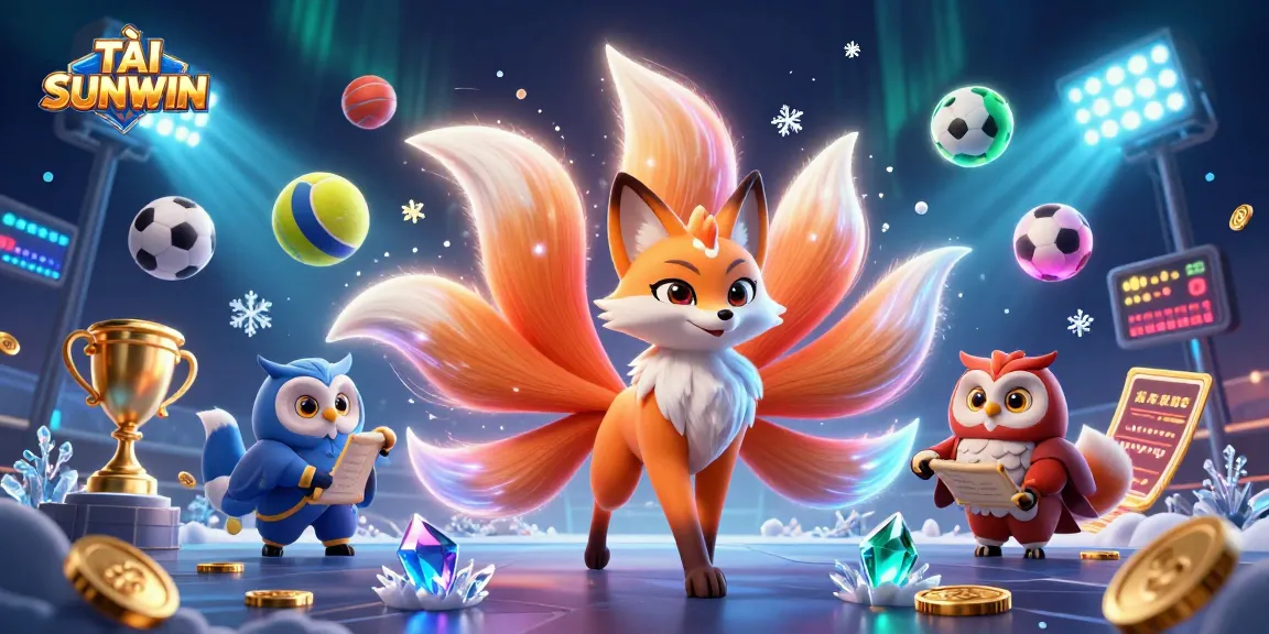 TẢI SUNWIN enhances your gaming excitement with a vibrant scene of sports and casino elements.