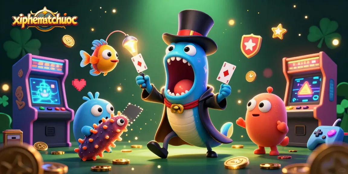 Experience thrilling gameplay in xiphematchuoc with our animated deep-sea characters showcasing magic and adventure.