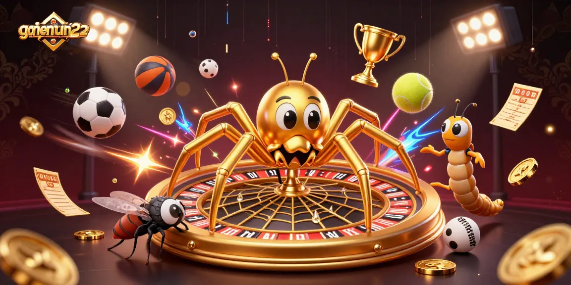 Place bets confidently at gamenohuuytin22 with a golden spider roulette and gaming excitement.